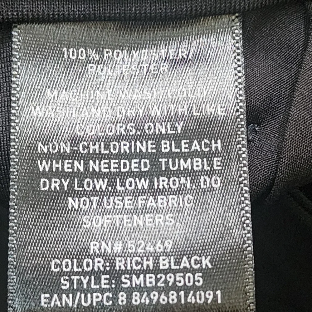 Swisstech Shorts Mens‎ Size 40 Solid Black Pockets Casual Chino Performance